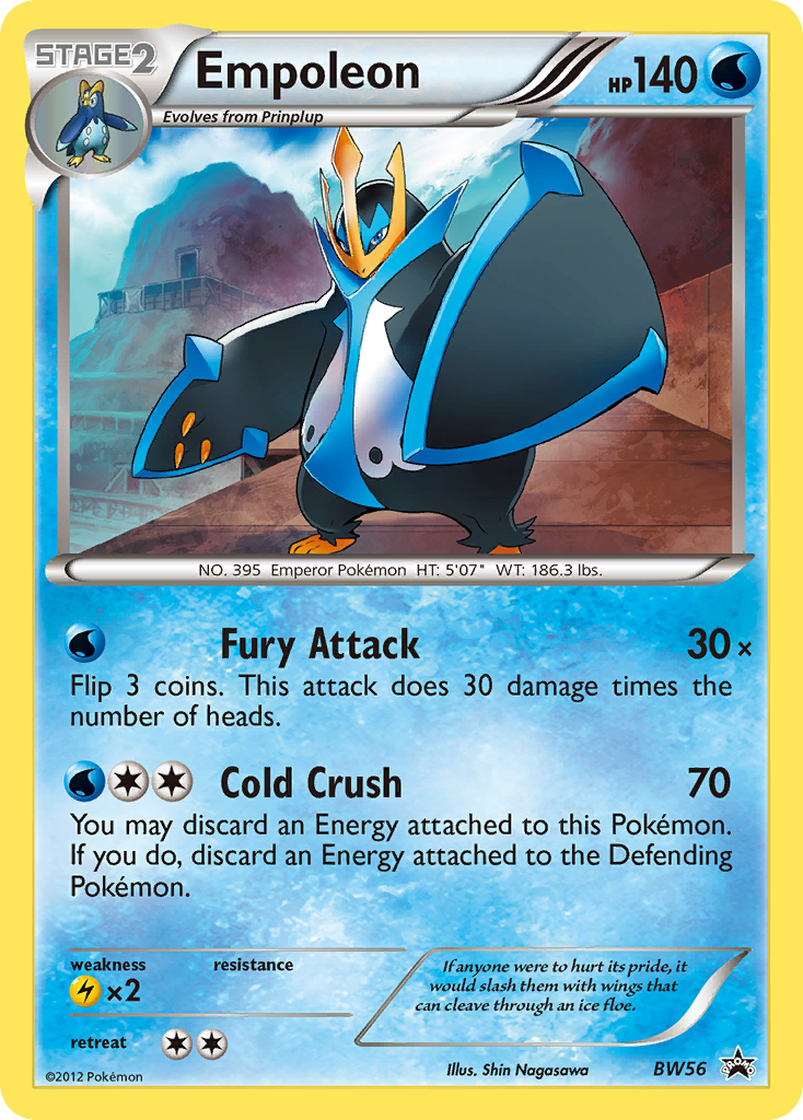 Black & White Promo Empoleon #56